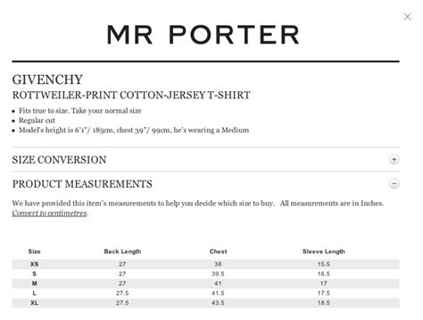 mens givenchy boot|Givenchy size chart.